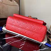Forubags Louis Vuitton Vavin Chain Wallet Monogram Red – M44550 – 21x15x8 cm - 3