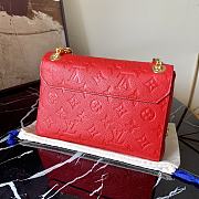 Forubags Louis Vuitton Vavin Chain Wallet Monogram Red – M44550 – 21x15x8 cm - 5