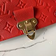 Forubags Louis Vuitton Vavin Chain Wallet Monogram Red – M44550 – 21x15x8 cm - 2