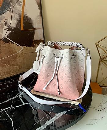 Forubags Louis Vuitton Muria Bucket Gradient Pink – M55800 – 25.0 x 25.0 x 20.0 cm