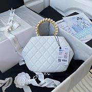 Forubags Chanel Spot 2021 White – AS2609 – 30x25x4.5 cm - 2