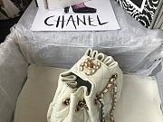 Forubags Chanel Pull Rope Bag White – AS1802 – 20x17x10 cm - 5