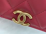 Forubags Chanel WOC Calfskin & Gold-Tone Metal Rose Pink – AP2289 - 19 cm - 3