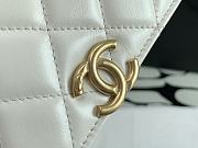 Forubags Chanel WOC Calfskin & Gold-Tone Metal White – AP2289 - 19 cm - 3