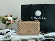 Forubags Chanel WOC Calfskin & Gold-Tone Metal Beige – AP2289 - 19 cm - 1