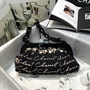 Forubags Chanel Vintage Cloud Cloth Black – AS2390 – 25.5x13x10 cm - 5