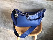 Forubags Chanel x Pharrell Waist Bag Navy Blue in Suede – 31.5x21x8 cm - 4