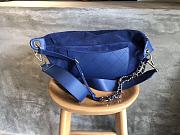 Forubags Chanel x Pharrell Waist Bag Navy Blue in Suede – 31.5x21x8 cm - 5