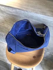 Forubags Chanel x Pharrell Waist Bag Navy Blue in Suede – 31.5x21x8 cm - 3