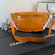 Forubags Chanel x Pharrell Waist Bag in Suede Orange – 31.5x21x8 cm - 1