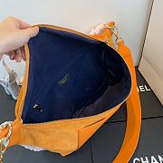 Forubags Chanel x Pharrell Waist Bag in Suede Orange – 31.5x21x8 cm - 5