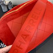 Forubags Chanel x Pharrell Waist Bag in Suede Red – 31.5x21x8 cm - 4