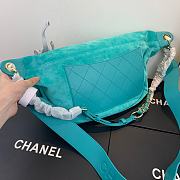 Forubags Chanel x Pharrell Waist Bag in Suede Light Blue – 31.5x21x8 cm - 4