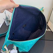 Forubags Chanel x Pharrell Waist Bag in Suede Light Blue – 31.5x21x8 cm - 3