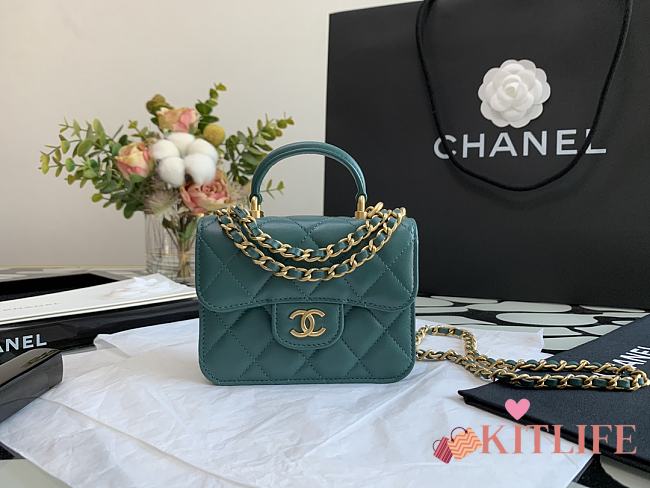 Forubags CHANEL Flap Bag Flap Coin Purse - AP2200 - 9.5 × 12.5 × 3.5 cm - 1