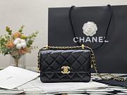 Forubags Chanel WOC Gold-Tone Metal Cowhide Black - AP2289 - 12.3x19.2x3.5cm - 1