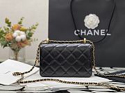 Forubags Chanel WOC Gold-Tone Metal Cowhide Black - AP2289 - 12.3x19.2x3.5cm - 2