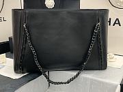 Forubags Tote Woven Hardware Chain Bag Black - AS8473 – 42x29x12 cm - 4