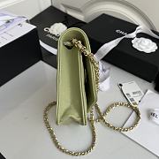 Forubags Chanel WOC Grained Calfskin Emerald Green - AP1794 – 19 cm - 4