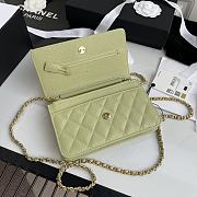 Forubags Chanel WOC Grained Calfskin Emerald Green - AP1794 – 19 cm - 2