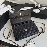 Forubags Chanel WOC Grained Calfskin Black - AP1794 – 19 cm - 4