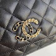 Forubags Chanel WOC Grained Calfskin Black - AP1794 – 19 cm - 2