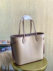 Forubags Louis Vuitton Neverfull MM Epi Leather Elephant Grey - M56947 – 32x29x19 cm - 4