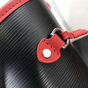 Forubags Louis Vuitton Neverfull MM Epi Leather Elephant Black/ Red - M40882 – 32x29x19 cm - 3