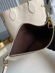 Forubags Louis Vuitton Neverfull Monogram Creme - M45684 – 32x29x17 cm - 6