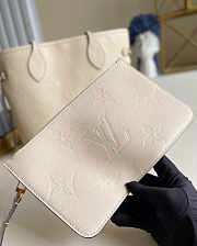 Forubags Louis Vuitton Neverfull Monogram Creme - M45684 – 32x29x17 cm - 5