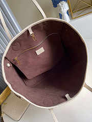 Forubags Louis Vuitton Neverfull Monogram Creme - M45684 – 32x29x17 cm - 4