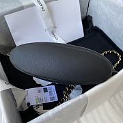 Forubags Chanel SMALL HOBO BAG Calfskin & Gold-Tone Metal Black - AS2542 – 19x23x7 cm - 6