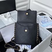 Forubags Chanel SMALL HOBO BAG Calfskin & Gold-Tone Metal Black - AS2542 – 19x23x7 cm - 2