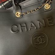 Forubags Chanel Large Tote Calfskin & Gold-Tone Metal Black - B05493 –30x50x22 cm - 4