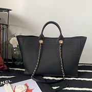 Forubags Chanel Large Tote Calfskin & Gold-Tone Metal Black - B05493 –30x50x22 cm - 3