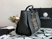Forubags Chanel Large Deauville Shopping Bag Black - A66941 - 38cm - 6