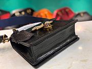 Forubags Gucci Queen Margaret Black - 476541 -  25.5x17x13 cm - 3