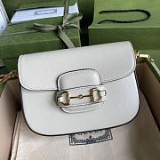 Forubags Gucci Horsebit Mini Leather White - 658574 -  20.5x14x5 cm  - 1