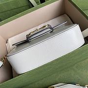 Forubags Gucci Horsebit Mini Leather White - 658574 -  20.5x14x5 cm  - 5