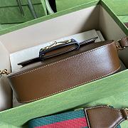 Forubags Gucci Horsebit Mini Leather Brown - 658574 -  20.5x14x5 cm (With 2 straps) - 2