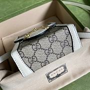 Forubags Gucci Horsebit 1955 Mini Bag White - 625615 -  11.5x17x4 cm  - 6