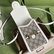 Forubags Gucci Horsebit 1955 Mini Bag White - 625615 -  11.5x17x4 cm  - 2