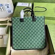 Forubags Gucci Multicolour Canvas Tote Green - 550763 -  33.5x31.5x7.5 cm - 2