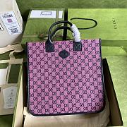 Forubags Gucci GG Marmont Canvas Tote Pink - 550763 -  33.5x31.5x7.5 cm - 1