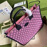 Forubags Gucci GG Marmont Canvas Tote Pink - 550763 -  33.5x31.5x7.5 cm - 3