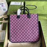 Forubags Gucci GG Marmont Canvas Tote Pink - 550763 -  33.5x31.5x7.5 cm - 6