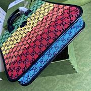 Forubags Gucci Multicolour Canvas Tote - 550763 - 33.5x31.5x7.5 cm - 4