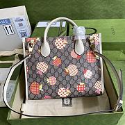 Forubags Gucci GG with Heart/ Apple Tote - 659983 – 31x26x14 cm - 4