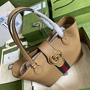 Forubags Gucci GG Tote Brown Leather- 652680 – 28x26x8.5 cm - 4