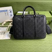 Forubags Gucci GG Embossed Briefcase - 658573 – 40×29×6cm - 1
